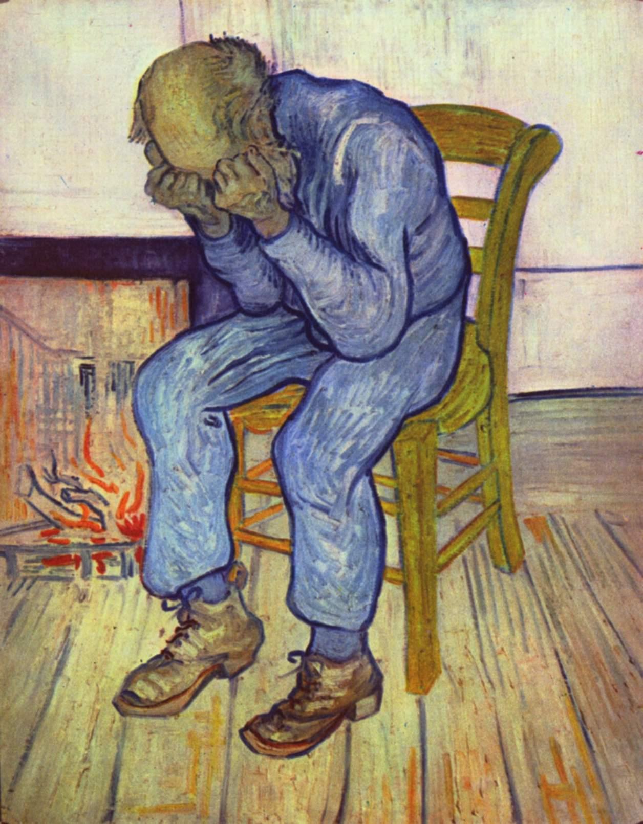 Opera d'arte Sulla soglia dell'eternità di Vincent van Gogh, 1890